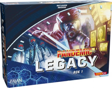 Pandemic Legacy Rok 1 - modrá krabice (česky)