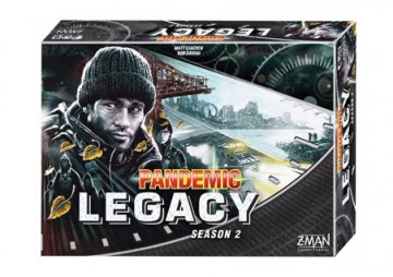 Pandemic Legacy: Season 2 (Black) - anglicky