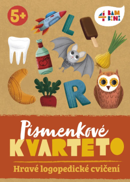 Písmenkové kvarteto - Hravé logopedické cvičení