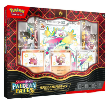 Pokémon Paldean Fates: Skeledirge ex Premium Collection