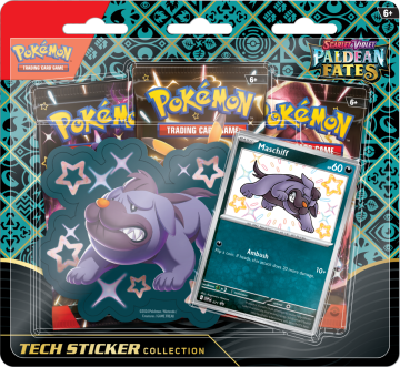 Pokémon TCG: Paldean Fates - Tech Sticker Collection - Maschiff