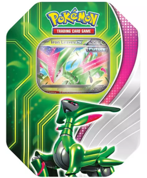 Pokémon TCG: Plechovka Paradox Clash Tin - Iron Leaves ex