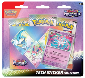 Pokémon TCG: Prismatic Evolutions Tech Sticker Collection - Sylveon