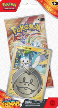 Pokémon TCG: Surging Sparks Check Lane Blister - Pachirisu