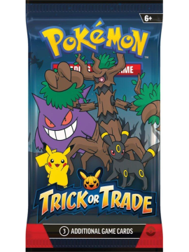 Pokémon TCG - Trick or Trade 3-cards BOOster Pack 2024