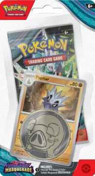 Pokémon TCG: Twilight Masquerade Checklane Blister - Pupitar