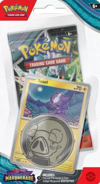 Pokémon TCG: Twilight Masquerade Checklane Blister - Toxel