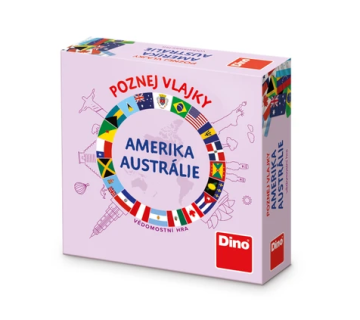 Poznej vlajky - Amerika a Austrálie