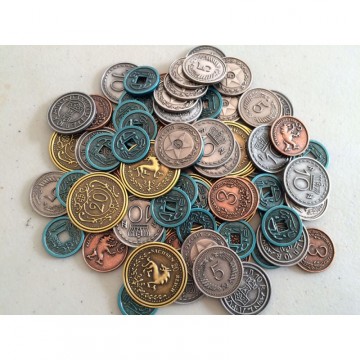 Scythe - Kovové mince - Albi