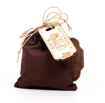 SEPTEMBOX 51 - Black - látkový pytlík