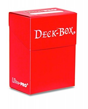 Solid deck box -  červená