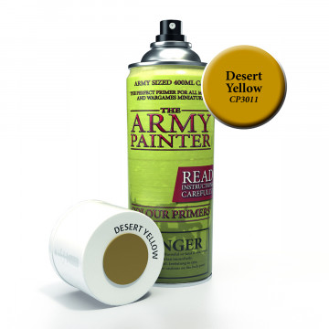 Sprej The Army Painter - Colour Primer - Desert Yellow
