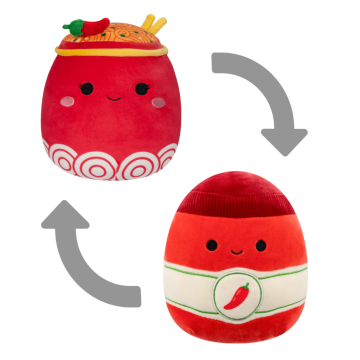 SQUISHMALLOWS - 2v1 nudle Odion a sriracha Illia