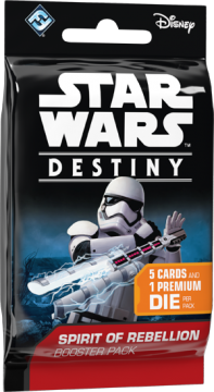 Star Wars: Destiny - Spirit of Rebellion Booster - anglicky