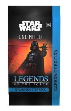Star Wars: Unlimited - Legends of the Force - Carbonite Booster
