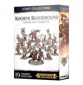 Start Collecting! Khorne Bloodbound Goreblade Warband (Warhammer: Age of Sigmar)