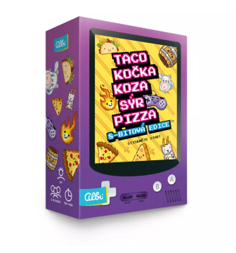 Taco, kočka, koza, sýr, pizza: 8-bitová edice