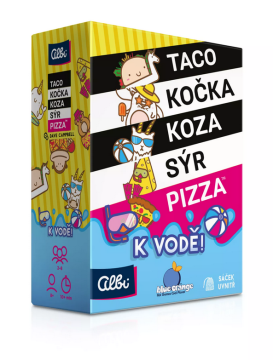 Taco, kočka, koza, sýr, pizza - K vodě