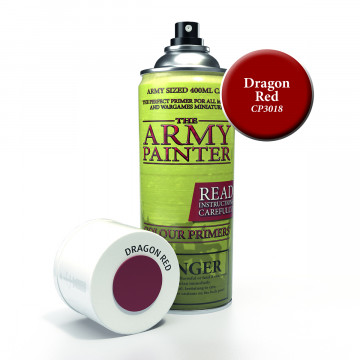 Sprej The Army Painter - Colour Primer - Dragon Red