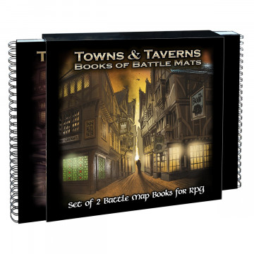 Towns and Taverns Books of Battle Mats