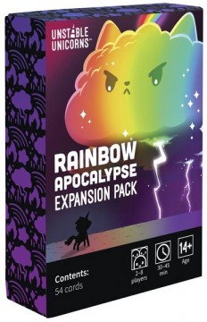 Unstable Unicorns Rainbow Apocalypse Expansion Pack