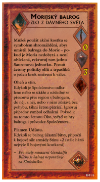 Válka o Prsten: Páni Středozemě - Errata - opravená karta Balrog