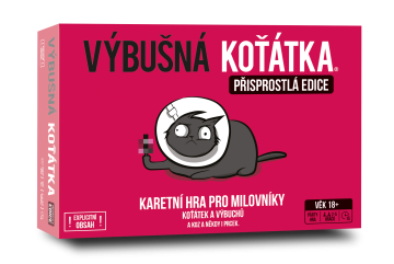 Výbušná koťátka - Přisprostlá edice - růžová