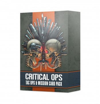 Warhammer 40,000: Kill Team  - Critical Ops - Tac Ops & Mission Card Pack