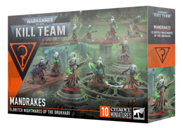 Warhammer 40,000 - Kill Team: Mandrakes - Eldritch Nightmares of The Drukhari