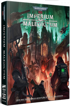 Warhammer 40,000 RPG: Imperium Maledictum Core Rulebook - retail edition
