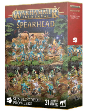 Warhammer Age of Sigmar - Spearhead: Seraphon - Sunblooded Prowlers