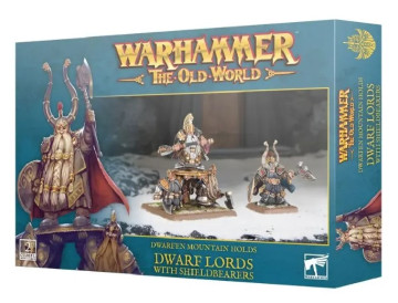 Warhammer The Old World – Dwarfen Mountain Holds: Dwarf Lords with Shieldbearers