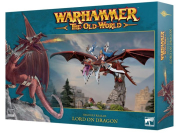 Warhammer The Old World – High Elf Realms - Lord on Dragon