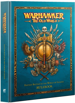 Warhammer The Old World - Rulebook - kniha