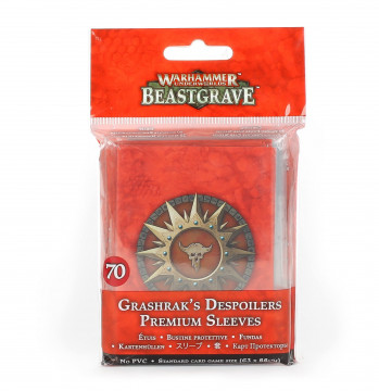 Warhammer Underworlds: Beastgrave -  Grashrak’s Despoilers Premium Sleeves