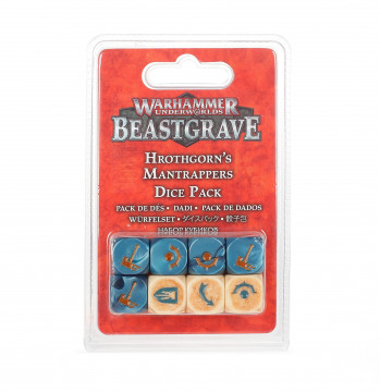 Warhammer Underworlds: Beastgrave – Hrothgorn's Mantrappers Dice Pack