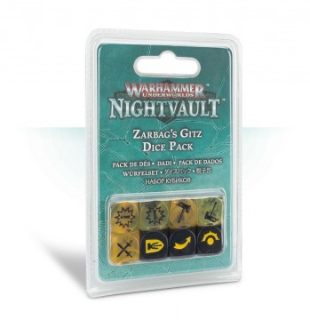 Warhammer Underworlds: Nightvault – Zarbag's Gitz Dice Pack